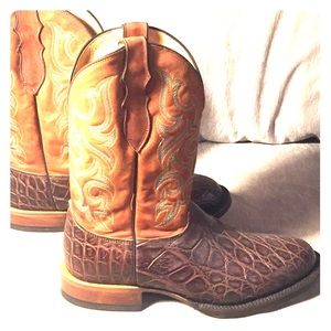 NBW Custom Made Alligator Boots